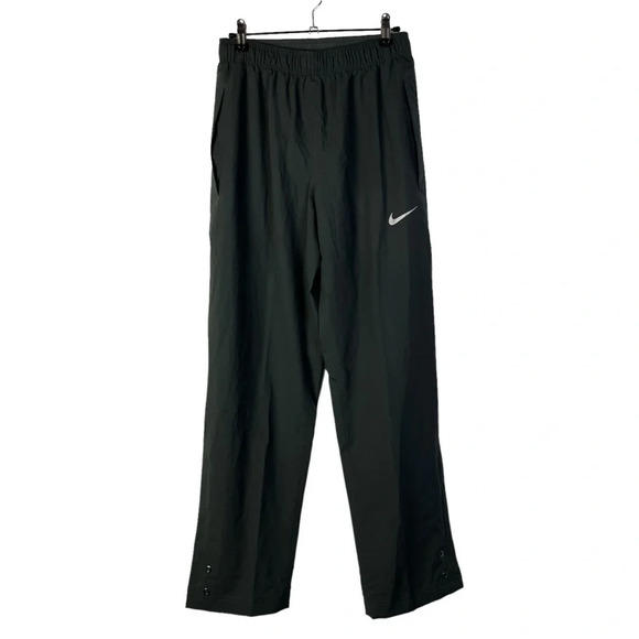 Nike Dri-Fit Dark Gray Button Hem Waterproof Storm Pants S - Picture 1 of 5